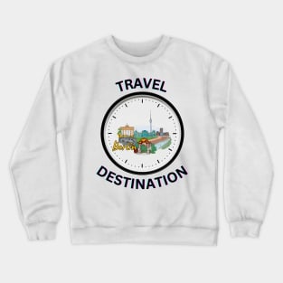 Travel to Berlin Crewneck Sweatshirt